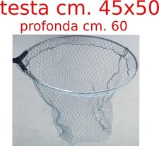 testa guadino pesca filettata per manico telescopico innesto carpa trota mare