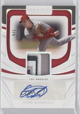 2022 Immaculate Material Signatures Tag 2/6 Chris Rodriguez Patch Auto 0zu6