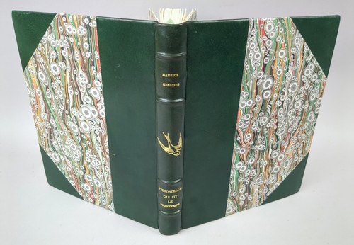 GENEVOIX • L'HIRONDELLE QUI FIT LE PRINTEMPS ILL. CLAUDE CHOPY 1949 RELIURE CUIR - Photo 2/13