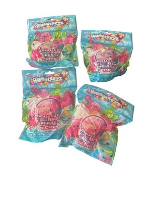 Bubbleezz BFF Series 1 Squeeze Toys - 4 Pack Surprise Secret Inside Ages 3+