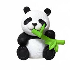PVC Cartoon Panda Spielzeug, niedliche Autodeko, Mini-Landschaft Deko