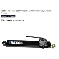 REESE Pro Series 83660 Weight Distribution Sway Control Friction