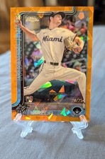 2025 Topps Chrome Sapphire Adam Mazur Orange 20/25 #157