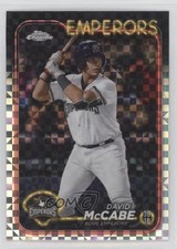 2024 Topps Pro Debut Chrome X-Fractor David McCabe #PDC-47 4z8
