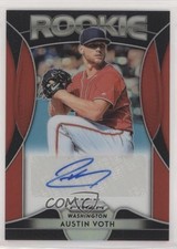 2019 Panini Prizm Rookie Red Prizm Austin Voth #RA-AV Auto tj0
