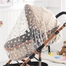 Baby Stroller Mosquito Net Insect Mesh Cover Pushchair Bug Shield Protection