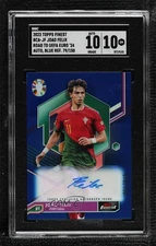 2023 Finest Road to UEFA Euro 2024 Blue Refractor Joao Felix SGC 10 Auto 08c9