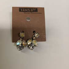 Konplott Ohrstecker Ballroom weiß