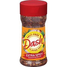 Dash Salt-Free Seasoning Blend, Extra 2.5 Ounce Pack of 8 , Spicy