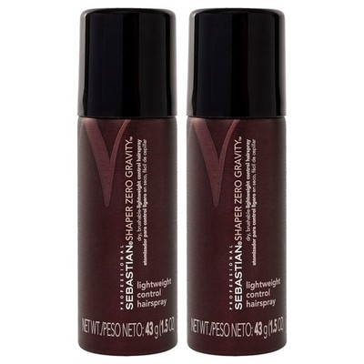 Shaper Zero Gravity Hairspray by Sebastian-1.5 oz Hair Spray-Pack of 2