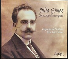 JULIO GOMEZ obra sinfonica completa JOSE LUIS  TEMES / VERSO 2 CDs