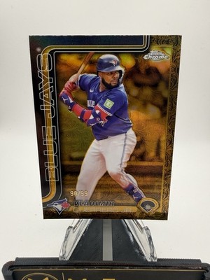 2025 Topps Gilded Collection Vladimir Guerrero Jr #133 #/99 Blue Jays