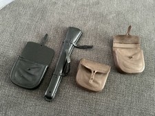 Marx Toys The Lone Ranger Johnny west series Saddle brown and black & rifle bag