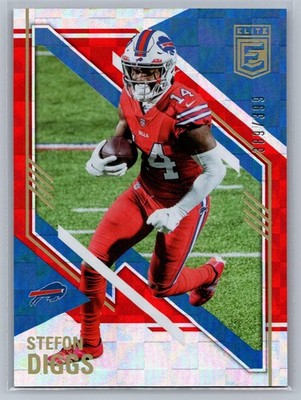 Stefon Diggs 2021 Donruss Elite Red /399 #84