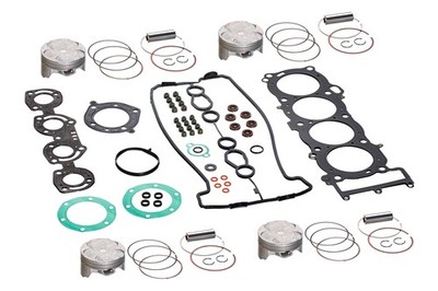 Top End Rebuild Piston Gasket Kit for Yamaha AR SR SX VX Cruiser Sport 1100 STD