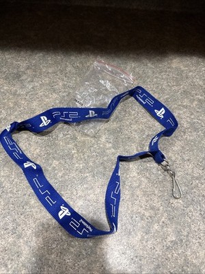 Sony Playstation 2 PS2 Portable PSP Promotional Blue Lanyard Promo E3 2004 Swag