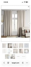 Threshold Linen Aruba Blackout Brown Panels 84