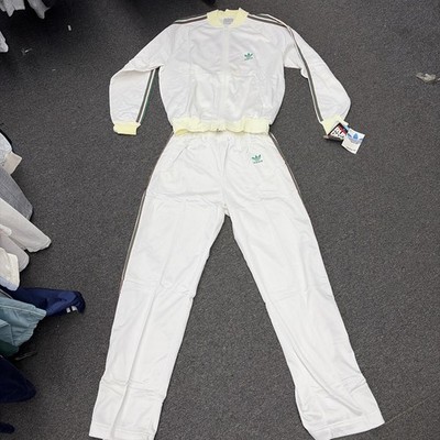 NWT VINTAGE 1987 RUN-DMC ADIDAS TREFOIL TRACKSUIT SZ XL