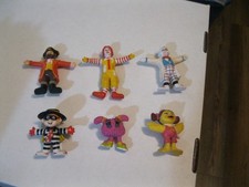 McDonald s 1988 Moveables Happy Meal Toys Bendable Figures - Complete Set of 6