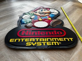 Original Super Mario Bros 2 Shop Sign &ndash; NES Era (First Owner)