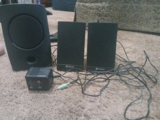 Kinyo Subwoofer Multimedia Black Speaker System