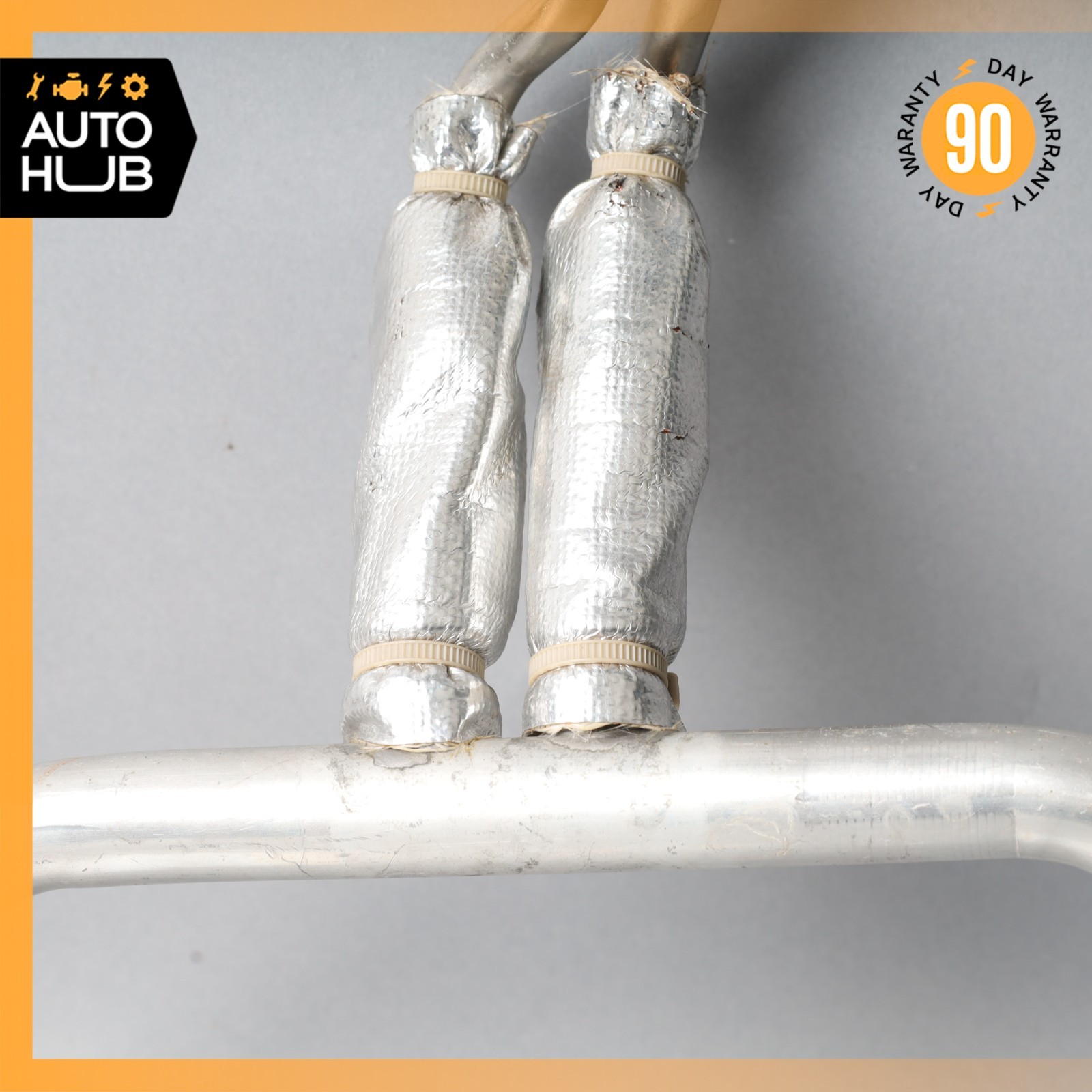 13-18 Bentley Continental GTC Turbocharger Coolant Water Hose Tube Pipe Set OEM