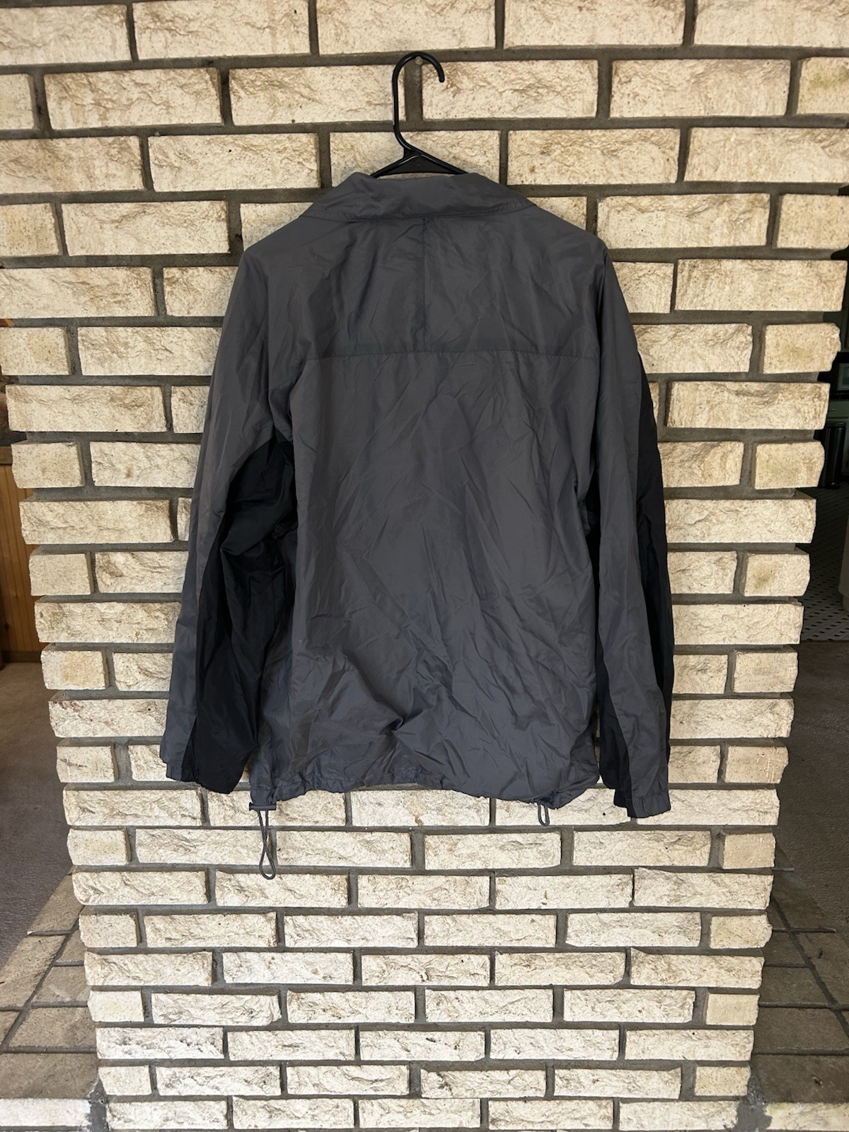 First Down Windbreakers Men Jacket Size M Gray An… - image 4