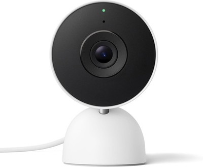 Google Nest Cam Indoor (kabelgebunden, 3. Gen)   Indoor Überwachungskamera mit 2K Video  