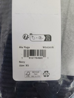 Alo Yoga Muse Wide Leg Pant Navy Women's Size XS New | eBay
