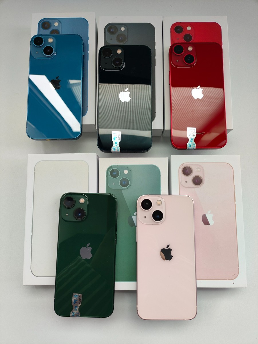 In-Box Apple iPhone 13 Mini 512GB 256GB 128GB Factory Unlocked
