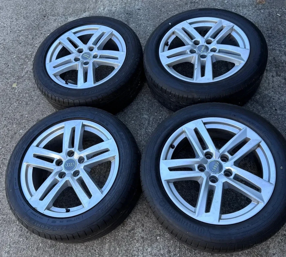 Original Audi A4 B9 17 Zoll 225/50 R17 Sommerräder 8W0601025P - Bild 2 von 4