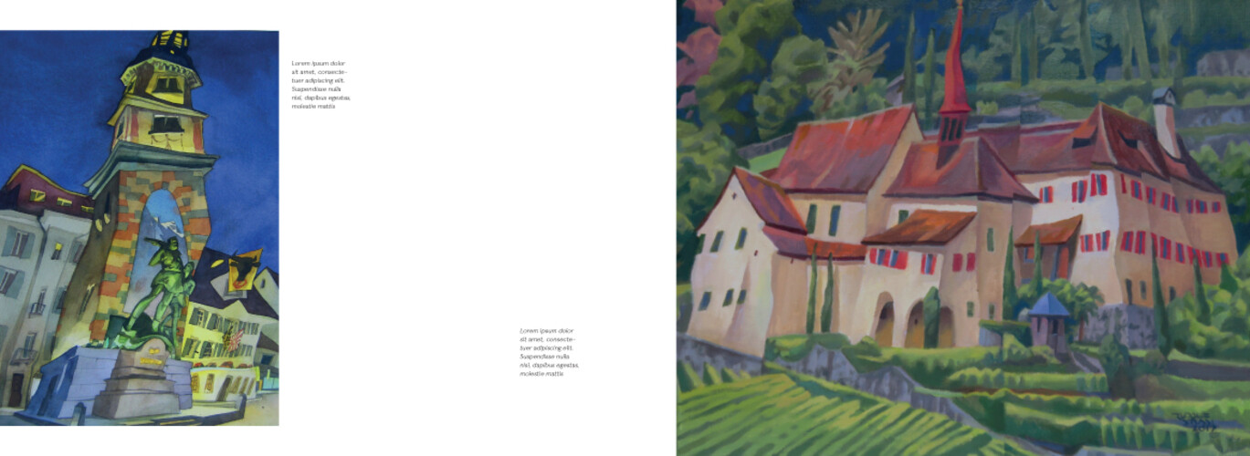 Thumbnail - Schweiz Schräg. Eine Künstlervision Rudolf Stüssi Buch 160 S. Deutsch