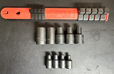 MATCO TOOLS   9 PIECE INVERTED TORX  SOCKET SET  (E4 - E16)  USA