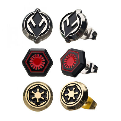 Star Wars Empire Icons Earrings 3-Pair Set Multi-Color