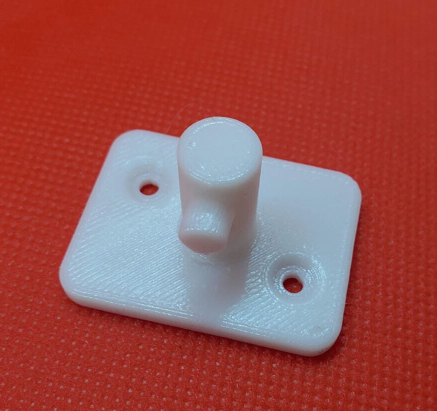 Paquete de 4 colgadores organizadores de accesorios blancos para batidora de ayuda de cocina - Hecho en EE. UU. Foto 4 de 4