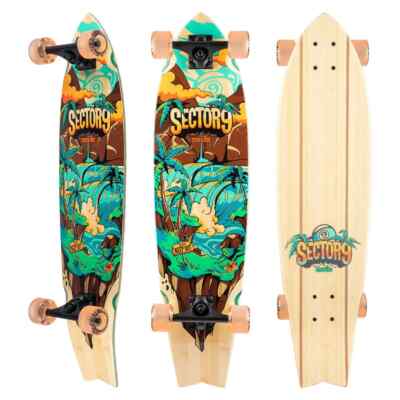 Sector 9 Snapper Hideout Complete Cruiser Skateboard 8.75 in. x 34.0 in