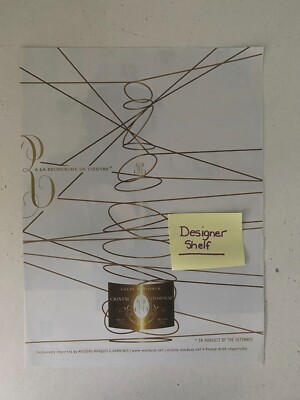 Louis Roederer Cristal Champagne 2010 Print Advertisement