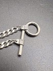 Vintage Designer CERRUTI IMAGE Silver Tone Inspirational Charm Bracelet 7in — photo 5