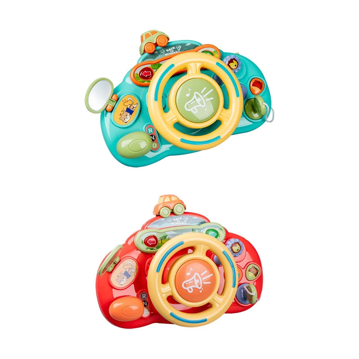 Steering Wheel Toy Educational Musical Toy Interactive Learning