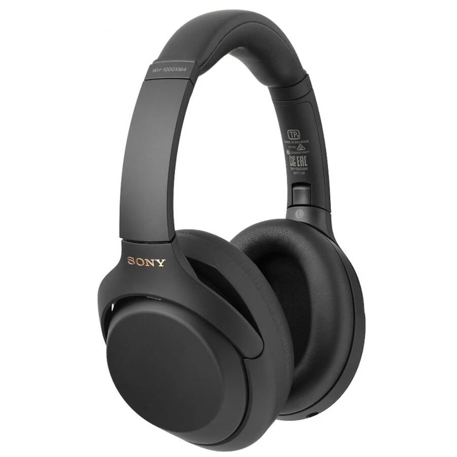 Sony WH-1000XM4 Noise Canceling Wireless Over-Ear Headphones - Black - image 2 of 4