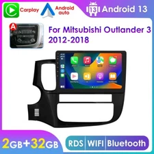 For Mitsubishi Outlander 3 2012-18 Android 13 Carplay Car Stereo Radio GPS Navi