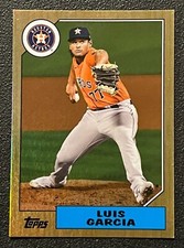 2022 Topps Archives LUIS GARCIA #156/199 Gold Foil #257 Houston Astros
