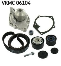 Original SKF Wasserpumpe + Zahnriemensatz VKMC 06104 für Renault