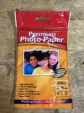 Premium Photo Paper 20 Sheets 4  x6  