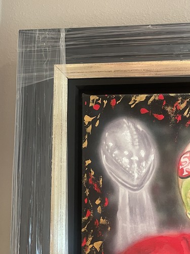 Joe Montana/Dwight Clark “ The Catch”Lithograph 23/49 Autograph JSA And WOS COA - Picture 5 of 14