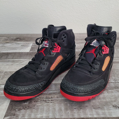 Air Jordan Jordan Spizike Anthracite 315371-006 Men Size 11 Preowned NIKE MENS SIZE 11.5 SHOES JORDAN SPIZIKE ANTHRACITE BLACK  main image 3