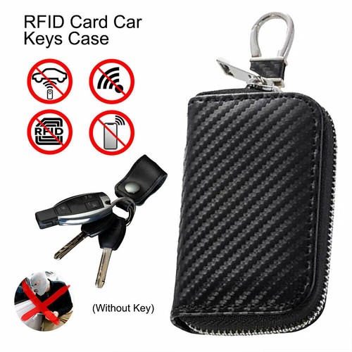 Car Key Signal Blocker Faraday Cage Fob Pouch Keyless RFID Blocking Bag Case AU - Picture 3 of 12