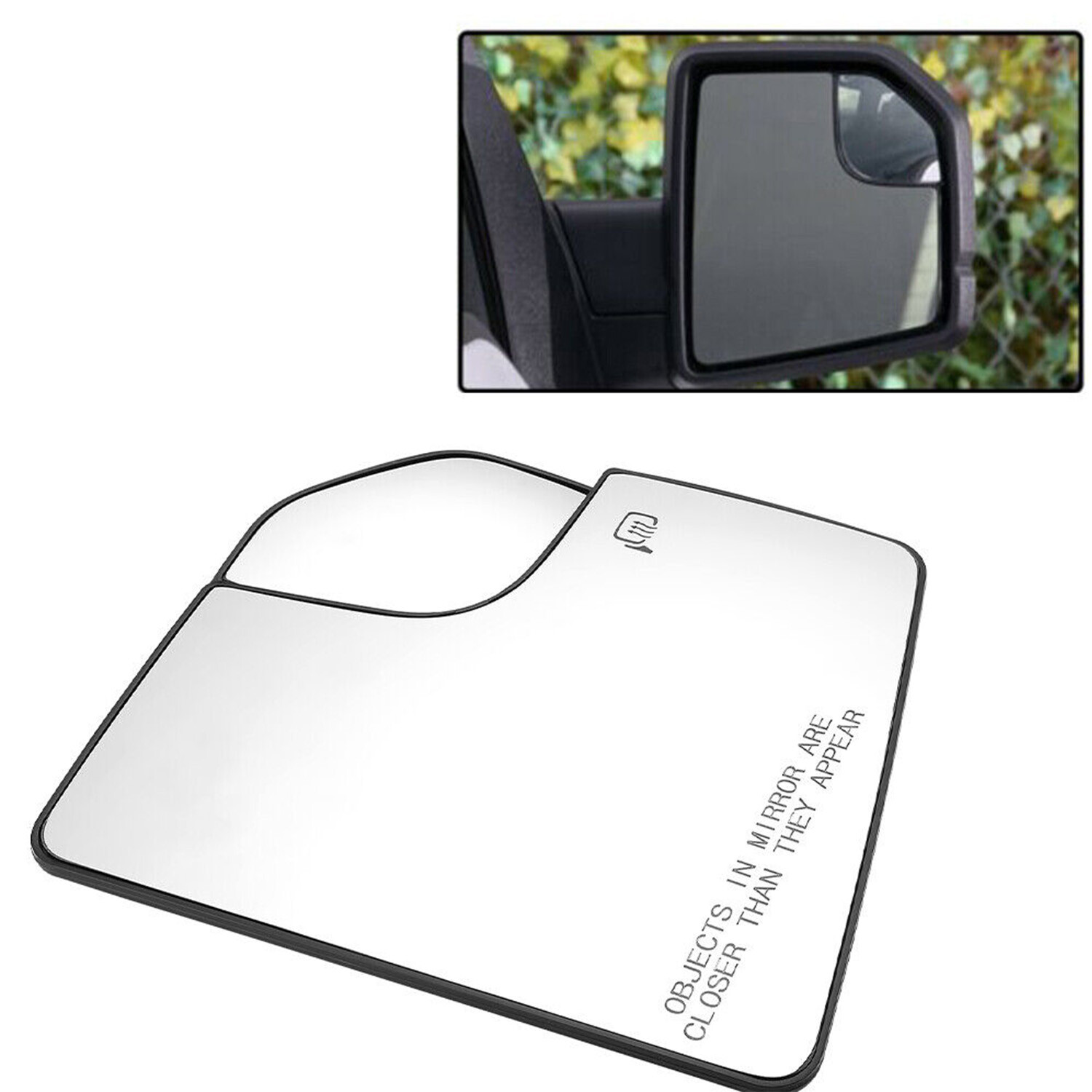 Replace Mirror Glass Right Side Blind Spot For Ford F150 20152020 FL3Z17K707A eBay