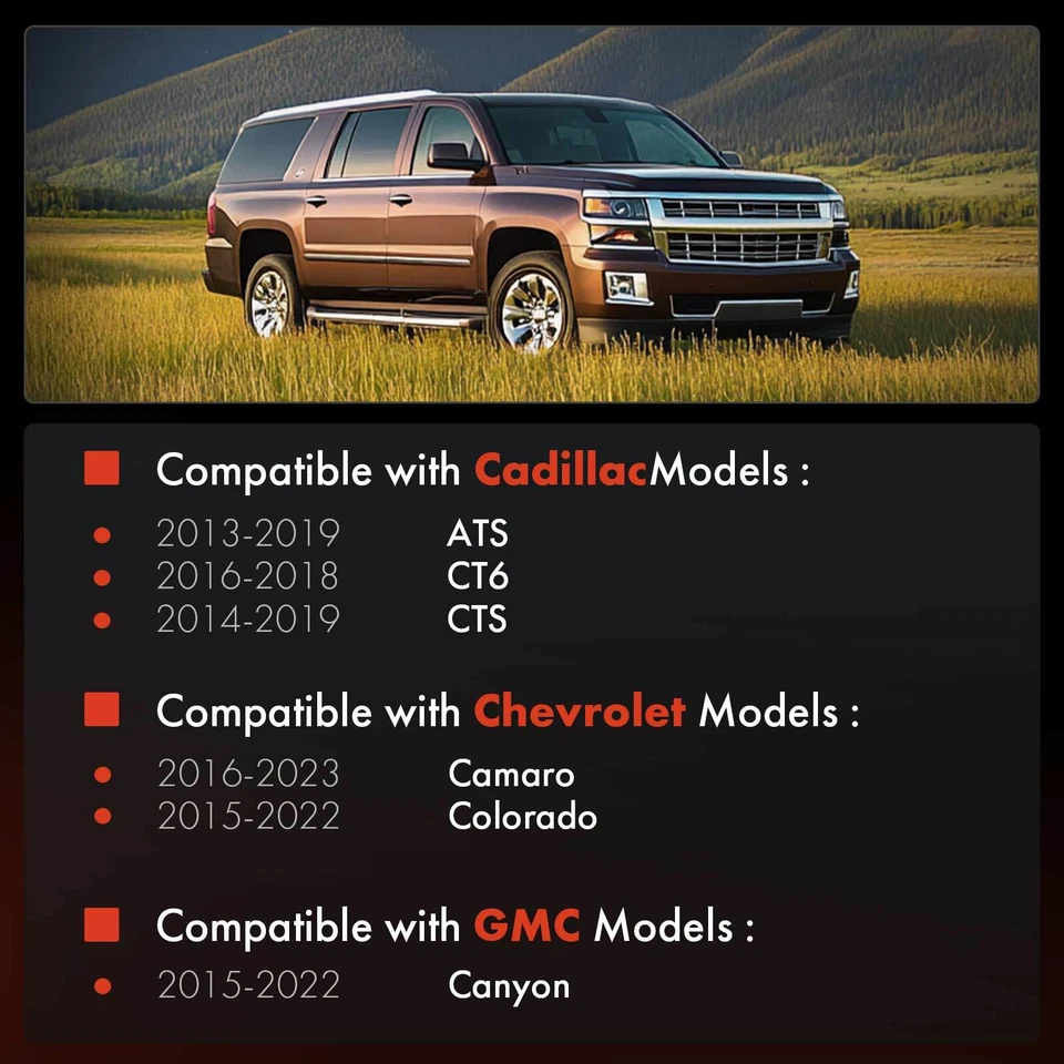 Nueva cubierta de distribución del motor para Chevy Camaro Colorado GMC Canyon Cadillac CTS ATS Foto 2 de 4