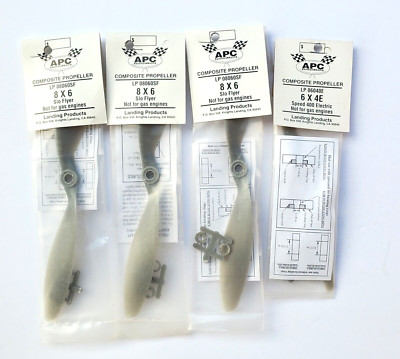 APC Composite Electric Propeller Bundle of 4 NEW